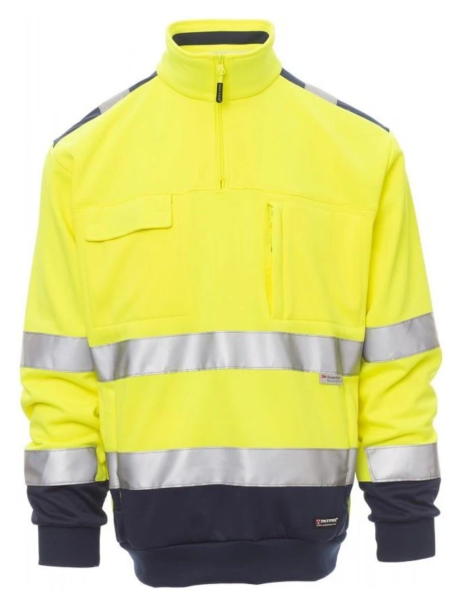 VISION - JAUNE FLUO/BLEU MARINE - Devant