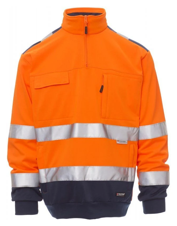 ORANGE FLUO/BLEU MARINE