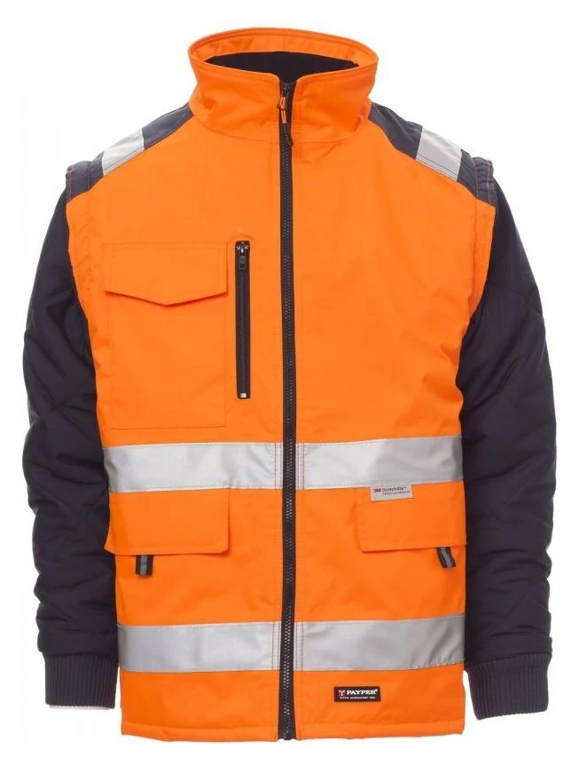 ORANGE FLUO/BLEU MARINE