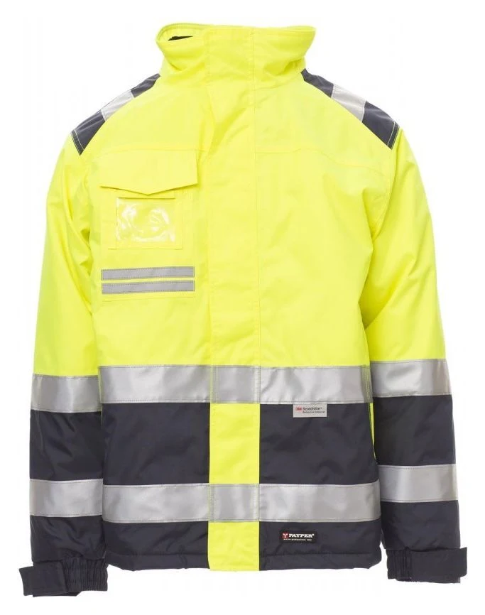 HISPEED - JAUNE FLUO/BLEU MARINE - Devant