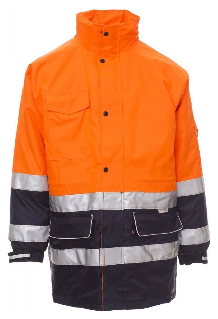 ORANGE FLUO/BLEU MARINE