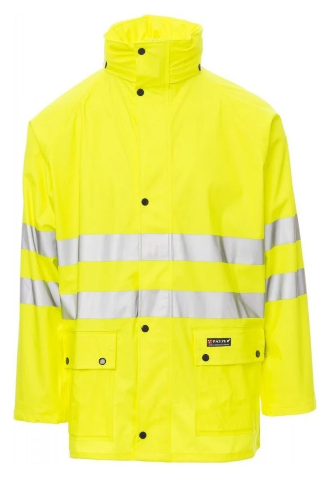 RIVER-JACKET - JAUNE FLUO - Devant