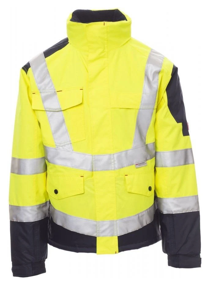 FREEWAY - JAUNE FLUO/BLEU MARINE - Devant