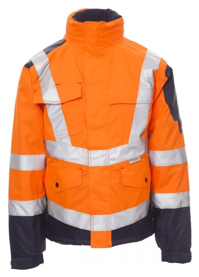 ORANGE FLUO/BLEU MARINE