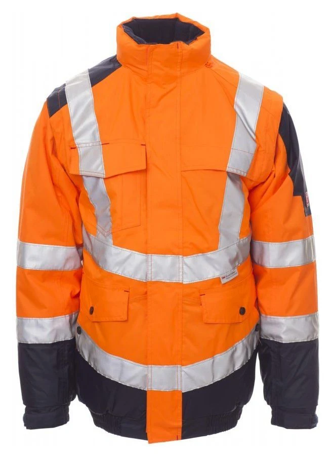 ORANGE FLUO/BLEU MARINE