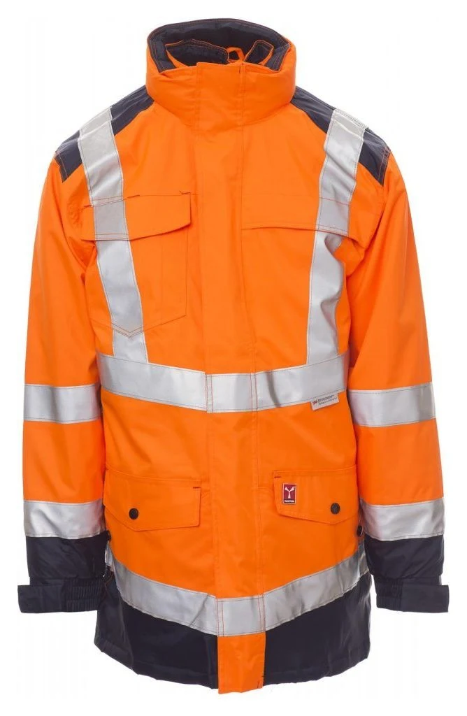 ORANGE FLUO/BLEU MARINE