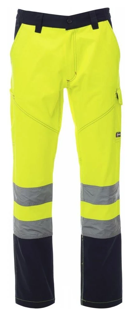 JAUNE FLUO/BLEU MARINE