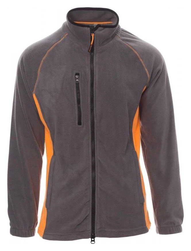 GRIS ACIER/ORANGE