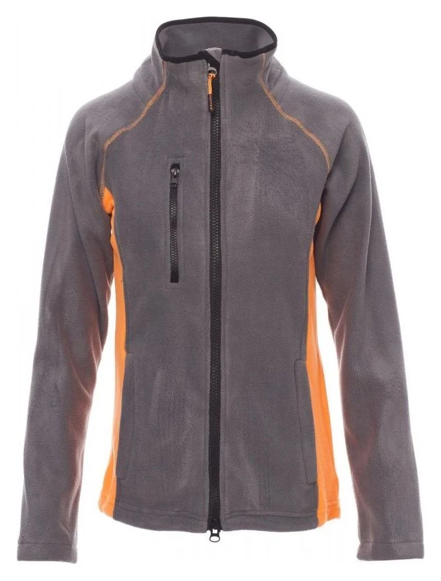 GRIS ACIER/ORANGE