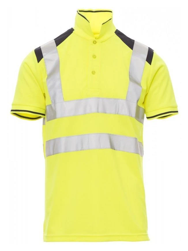 GUARD+ - JAUNE FLUO/BLEU MARINE - Devant