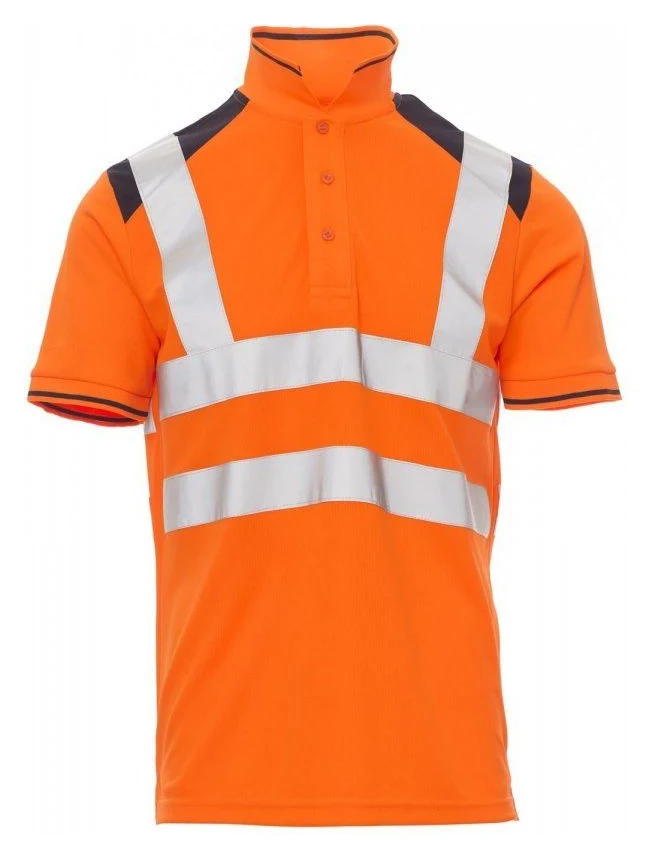 ORANGE FLUO/BLEU MARINE