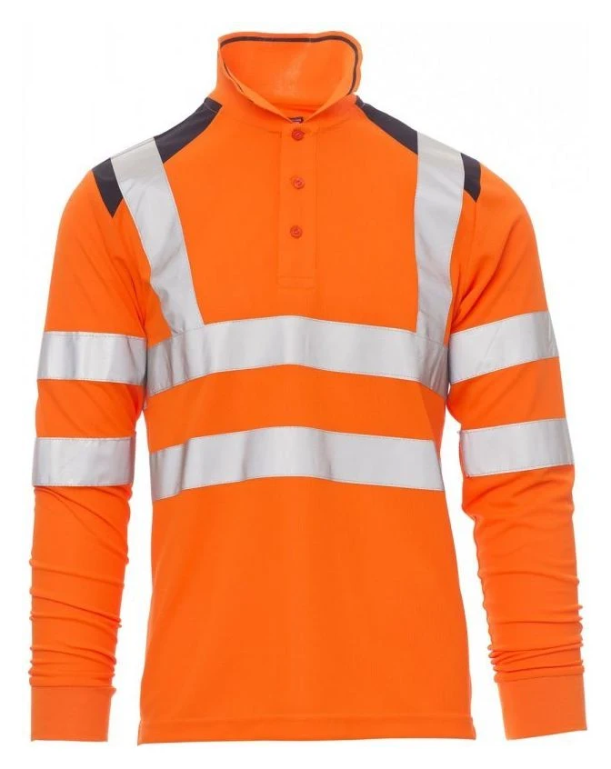 ORANGE FLUO/BLEU MARINE