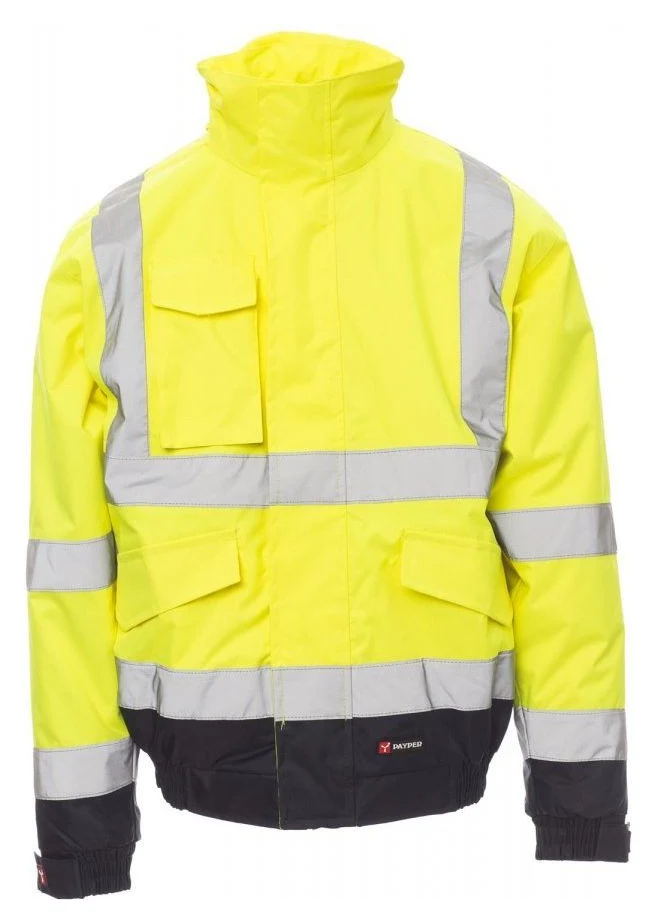 PADDOCK - JAUNE FLUO/BLEU MARINE - Devant