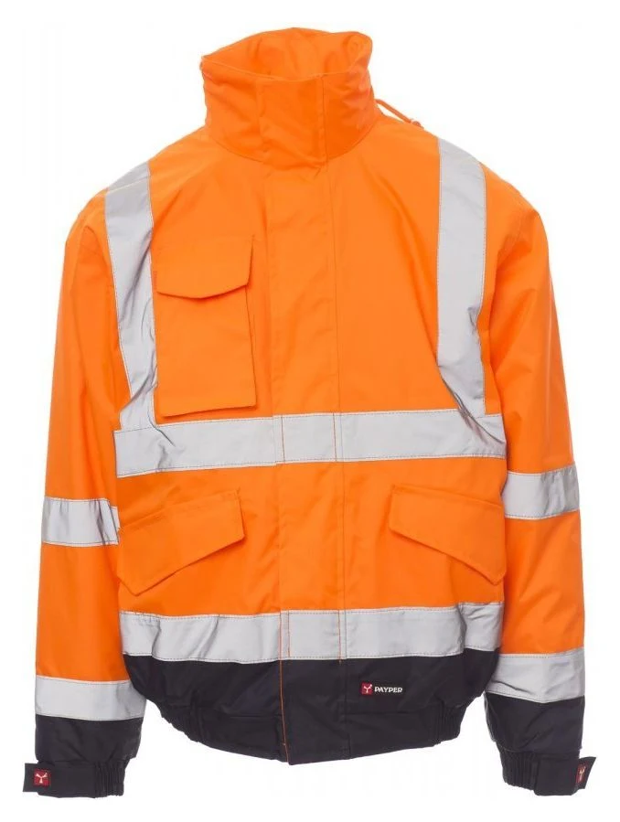 ORANGE FLUO/BLEU MARINE