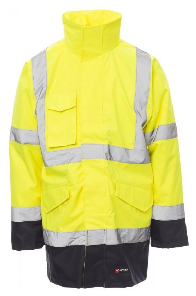DOCKYARD - JAUNE FLUO/BLEU MARINE - Devant