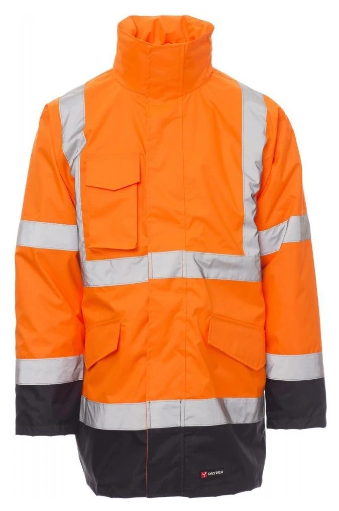 ORANGE FLUO/BLEU MARINE