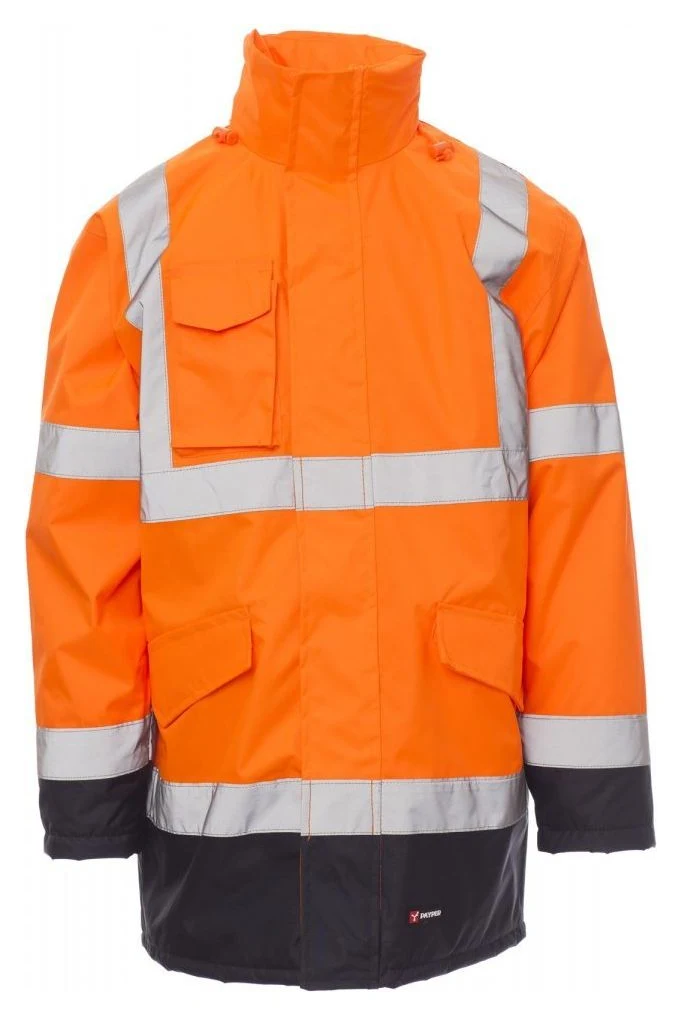 ORANGE FLUO/BLEU MARINE