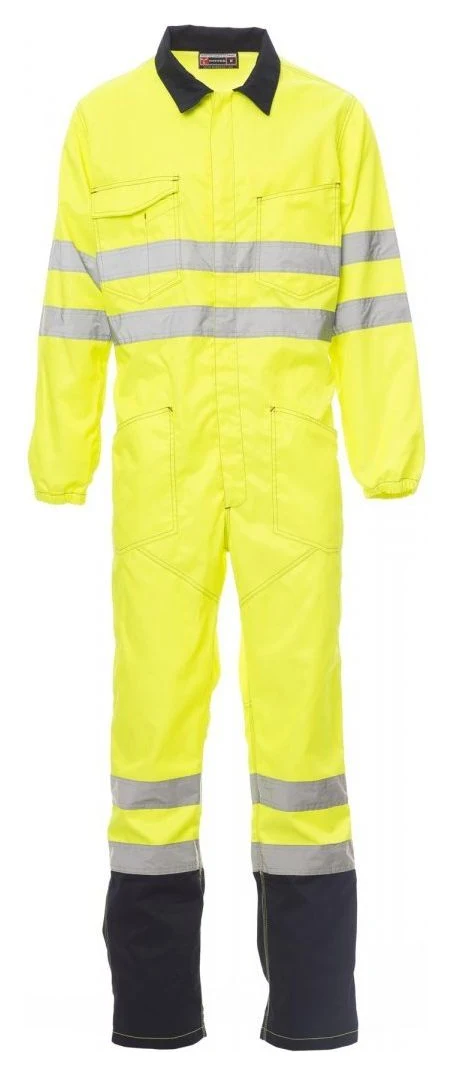 SHIP - JAUNE FLUO/BLEU MARINE - Devant