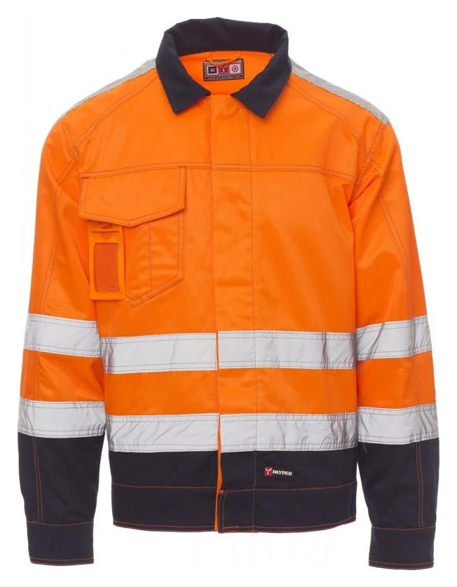 ORANGE FLUO/BLEU MARINE