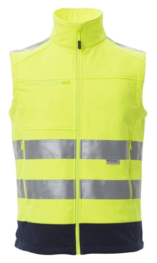 TRAFFIC - JAUNE FLUO/BLEU MARINE - Devant