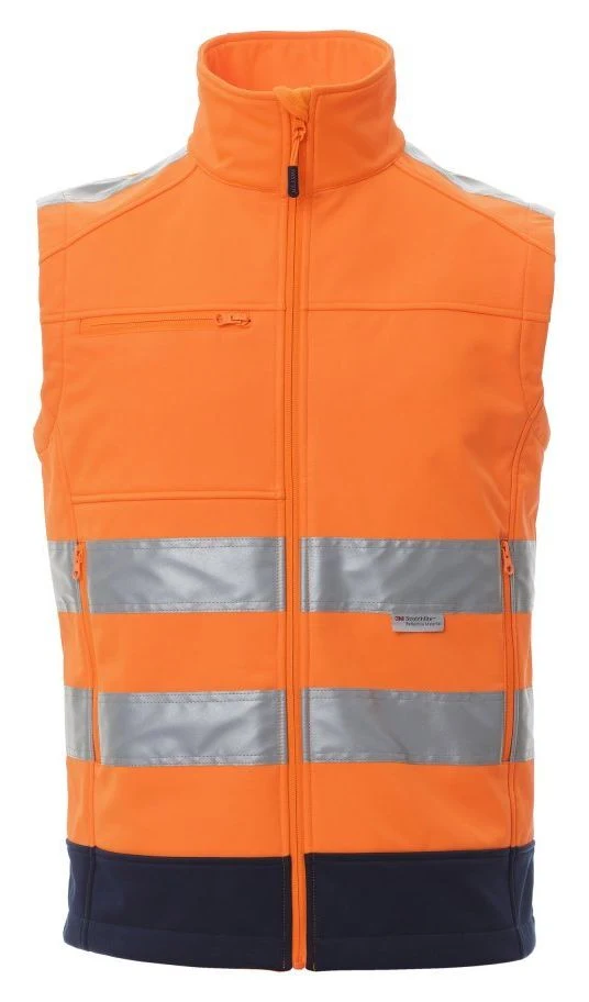 ORANGE FLUO/BLEU MARINE