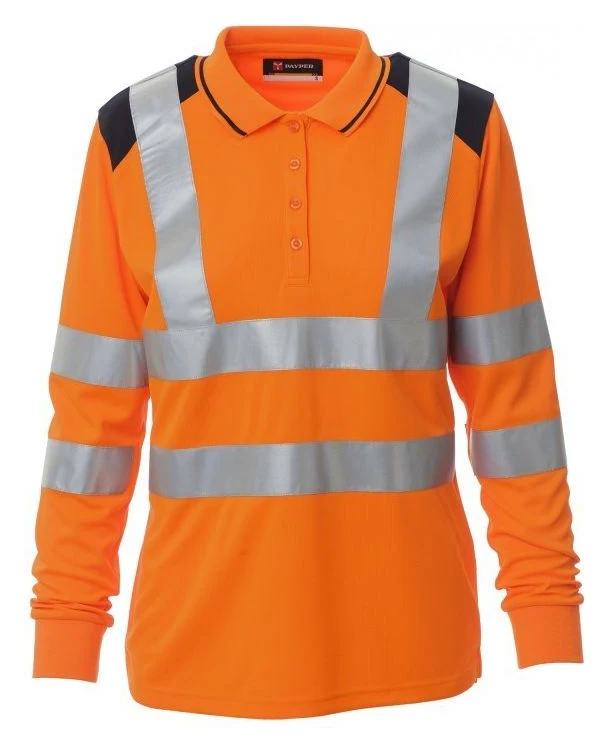 ORANGE FLUO/BLEU MARINE