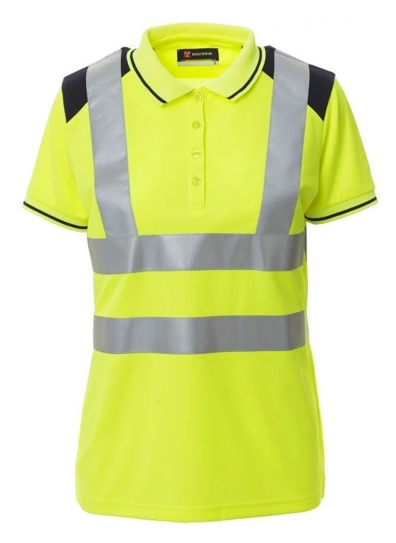 GUARD+LADY - JAUNE FLUO/BLEU MARINE - Devant