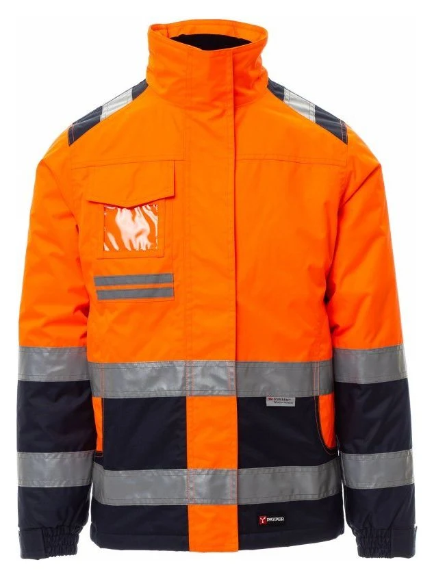 ORANGE FLUO/BLEU MARINE