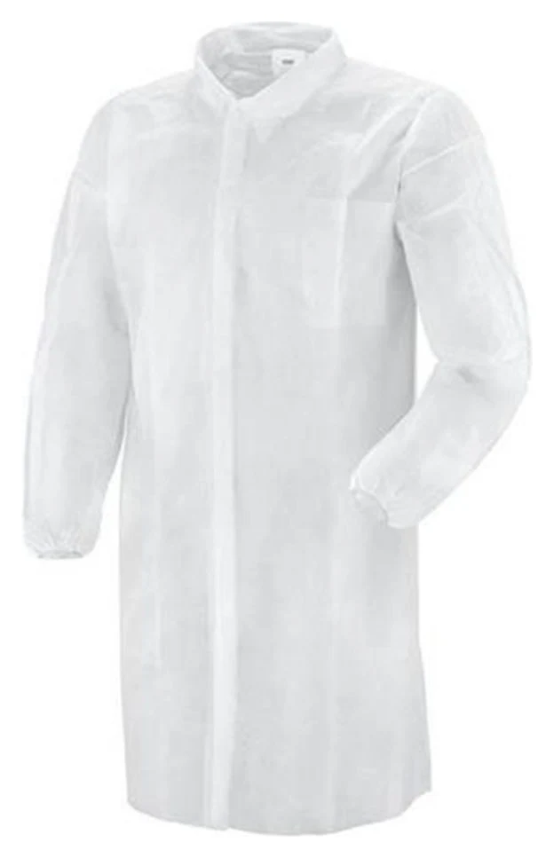 PP-U-02 LAB COAT - BLANC - Devant