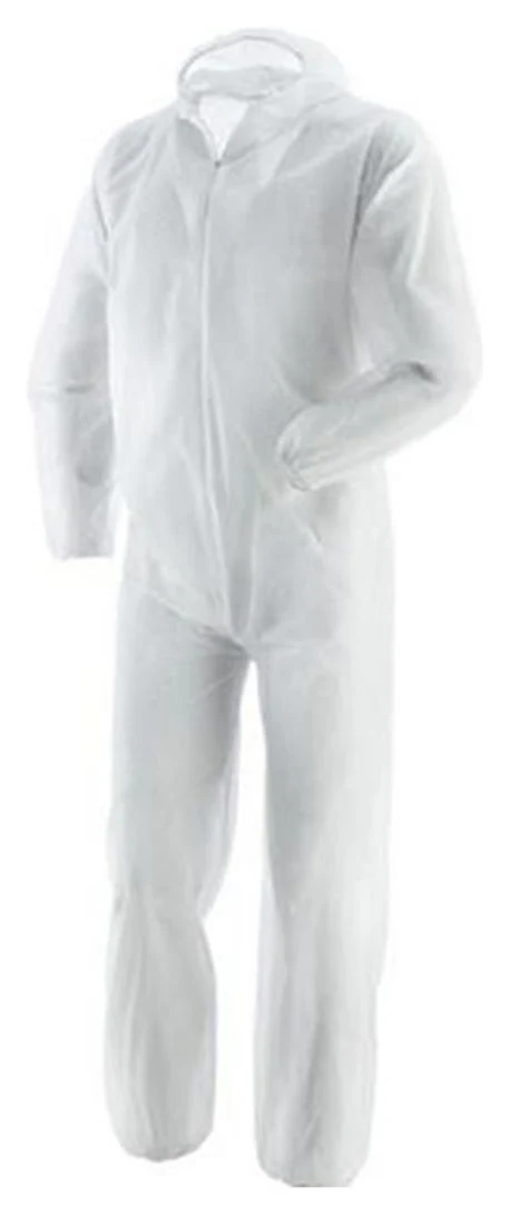PP-U-01 COVERALL - BLANC - Devant