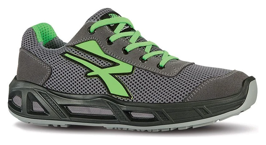 SUMMER CARPET s ESD - Grey / Verde Fluo - Devant
