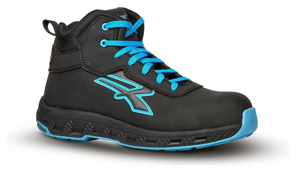 OWEN ESD - Black / Blue Fluo - Devant