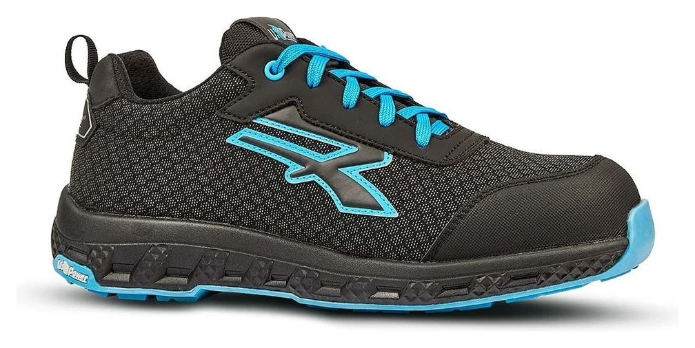 STINGER ESD - Black / Blue Fluo - Devant