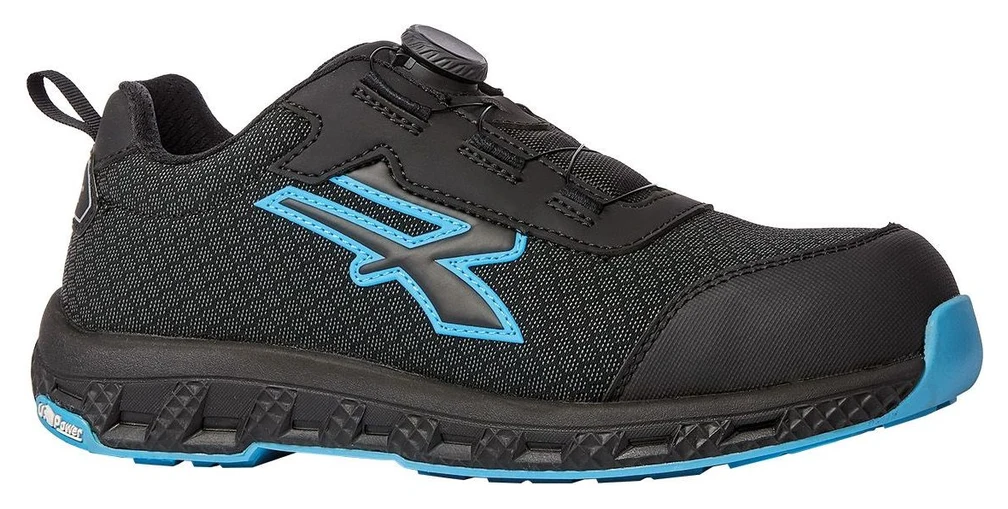 FLEXOR ESD - Black / Blue Fluo - Devant