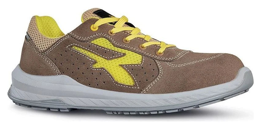 REFLEX s ESD - Taupe / Yellow - Devant