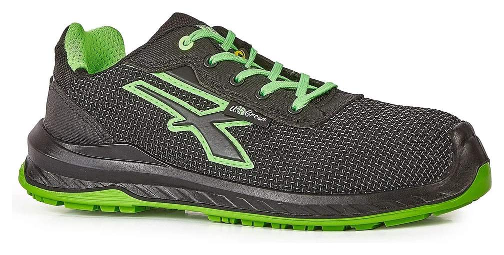 ISLAND UK s ESD - Black / Verde Fluo - Devant