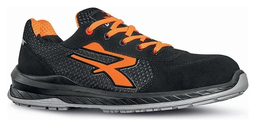 NAIROBI s ESD - Black / Orange Fluo - Devant