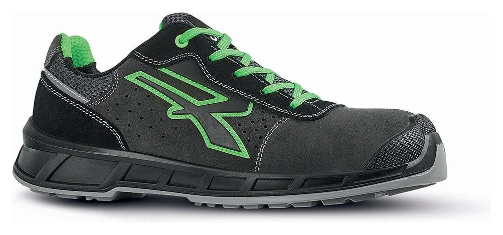 TAYLOR s ESD - Grey / Verde Fluo - Devant