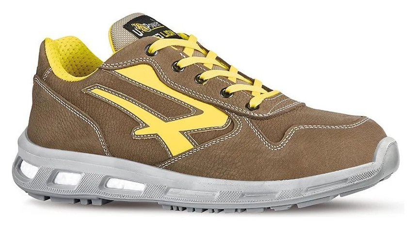 BRAVE s ESD - Taupe / Yellow - Devant
