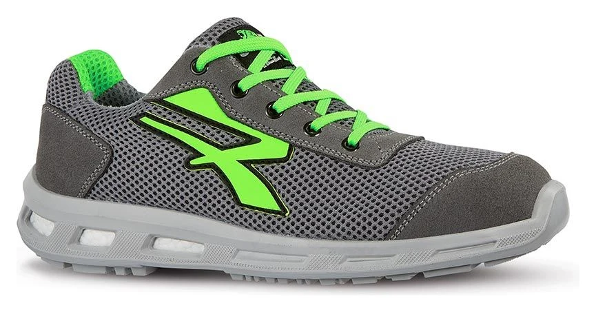 SUMMER s ESD - Grey / Verde Fluo - Devant