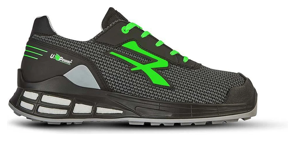 DAKOTA s ESD - Black / Green - Devant