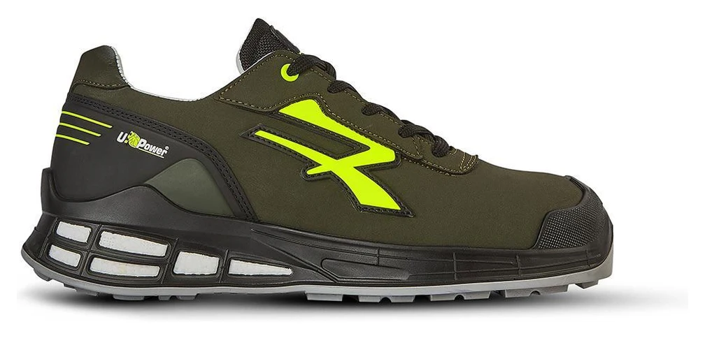 ERMES s ESD - Military Green / Yellow Fluo - Devant
