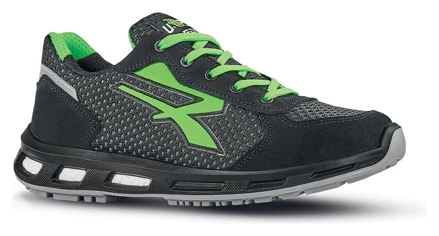 NATE o ESD - Black / Verde Fluo - Devant
