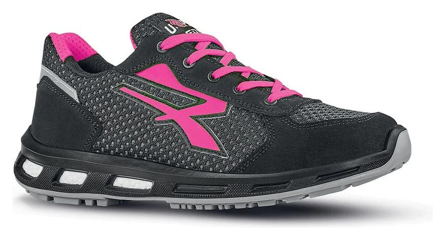 CAELI o ESD - Black / Pink Fluo - Devant