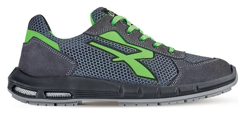 GEMINI PLUS s ESD - Grey / Verde Fluo - Devant