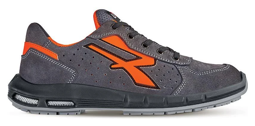 SIRIO PLUS s ESD - Grey / Orange Fluo - Devant