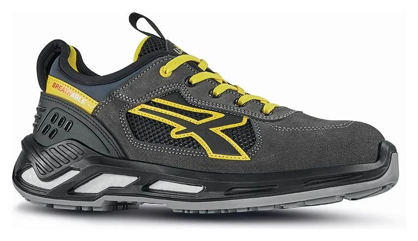 SNIPER s ESD - Grey / Yellow - Devant