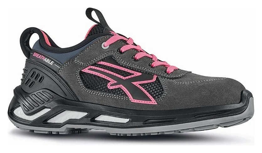 KATE s ESD - Grey / Pink Fluo - Devant