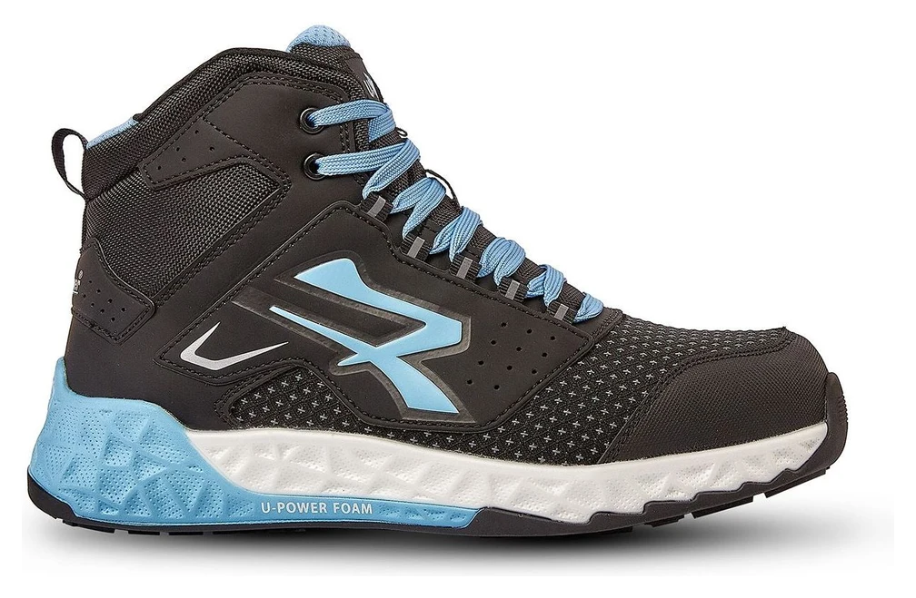 PYKE ESD - Black / Baby Blue - Devant