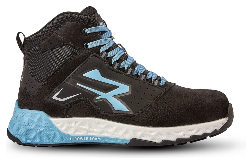 NYMERIA ESD - Black / Baby Blue - Devant